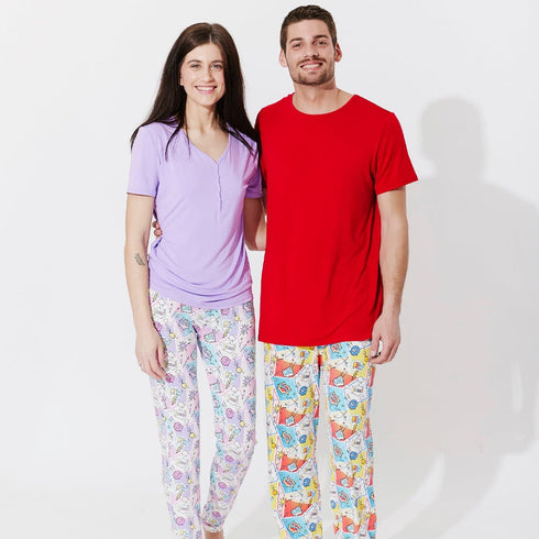 comic-hero-bamboo-mens-pajama-set-bellabu-bear - Sophia's Style -4
